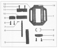 Proxxon 20392 Primus 75 Vice Spare Parts